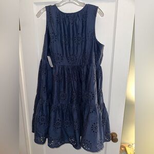 Pretty Summer Eyelet Dress